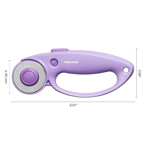 Cutter rotatif de couture Fiskars 45mm pour couper le vinyle et patchwork