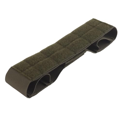 RASPIO Tactical Chest Hanging Vest Magic Fastener Extension Band Hunting Vest Plate Tactical Equipment Accesoiros(Green)