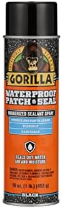104052 Rubberized Waterproof Patch & Seal, Black, 16-oz. Spray - Quantity 6