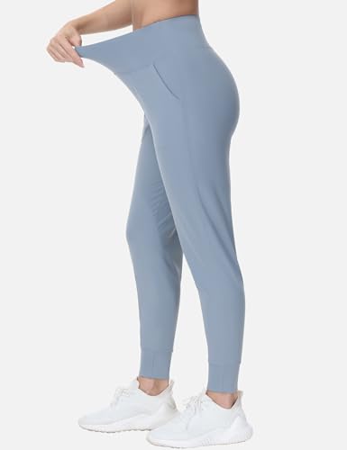 Image of Dragon Fit Joggers for Women with Pockets,High Waist Workout Yoga Tapered Sweatpants Women's Lounge Pants