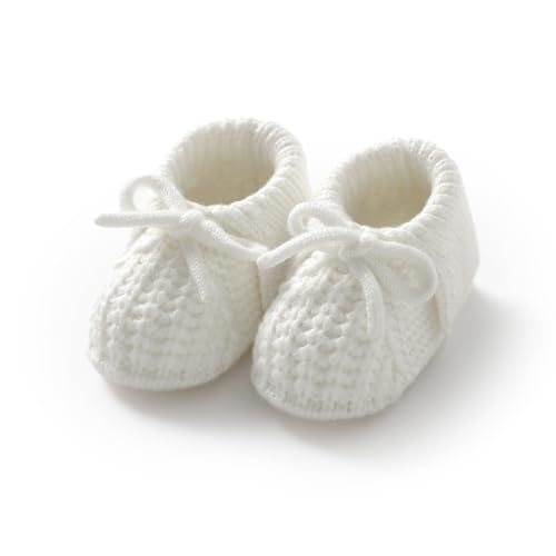 Wugugu Baby Booties Newborn Boys Girls First Walkers Soft Knit Infant Sock Shoes Cozy Crochet...