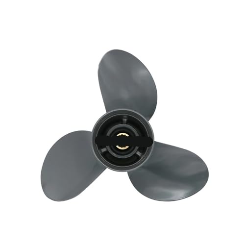 Hélice de moteur marin 11 1/8 x 13 pour bateaux de 35 à 50 CV raccord 13 cannelures