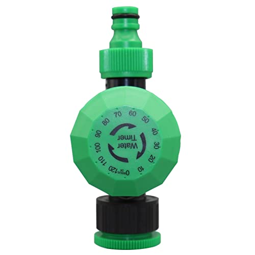 Temporizador de riego automático – Temporizador de riego digital IP65 impermeable con filtro incorporado | Relojes de riego mecánicos automáticos diarios para patio, tierras de cultivo, invernadero