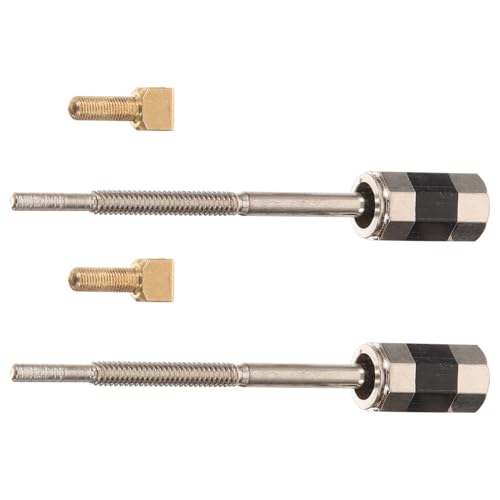 Milisten Violin Bow Frog Eyelet Screw Parts (2pcs)