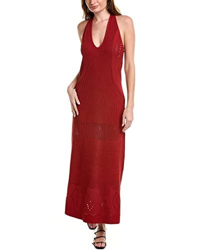 Ted Baker Milou-Crochet Easy Fit Maxi Dress Brown 4 (US 10)