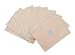 Alluring Microblading Supplies 5 Piece Practice Fake Skin Sheet For Eyebrow Tattoos. Permanent Makeup Silicone Skin To Practice Brow Micro-Blading & Needling - Blank sheets 5.5