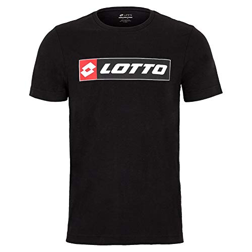 Lotto T-Shirt Tee Logo SCHWARZ