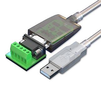 3m USB to 485/422 Serial Port Industrial Serial Port RS485 to USB Communication Converter USB to 485 Serial Port Module bidirectional Transmission Shielded Wire