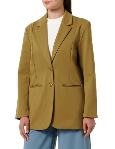 Blazer vert femme ICHI S pour look bureau et sortie