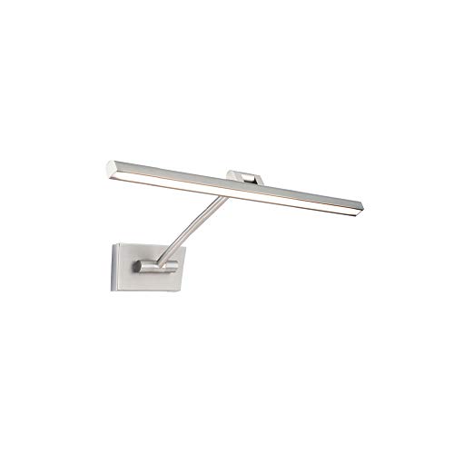 Reed 25in LED Adjustable Picture Light 3000K in Brushed Nickel