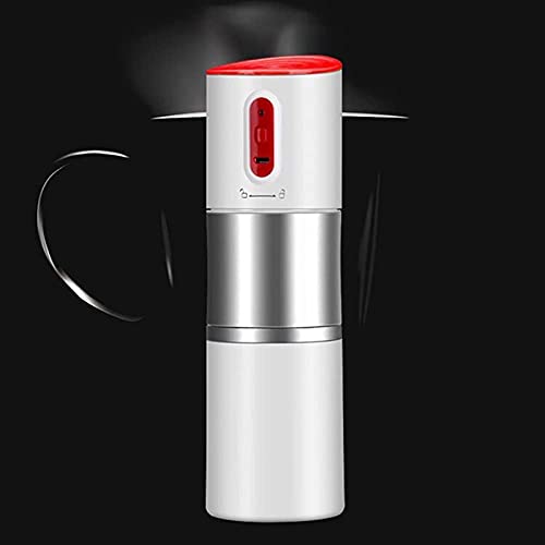 WGLL Molinillo de café eléctrico, USB Molinillo de Especia Recargable eléctrico con 304 Cuchilla de Acero Inoxidable… - Imagen 4