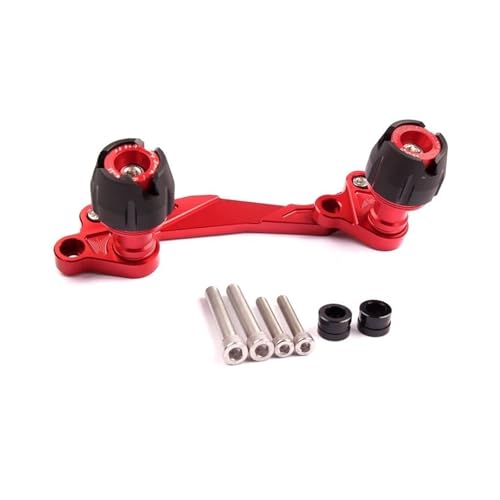Protection de cadre moto robuste et tampon anti-chute en alu CNC