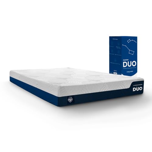 Recopilación de Colchon Spring Air Queen - los más vendidos. 49 Spring Air Colchón Duo | Tecnología Hybrid Tech con Resortes Independientes | Sleep Fitness | Firmeza Media | Funda Air Cover Hipoalergénica | 100 Noches de Prueba | 25 cm...