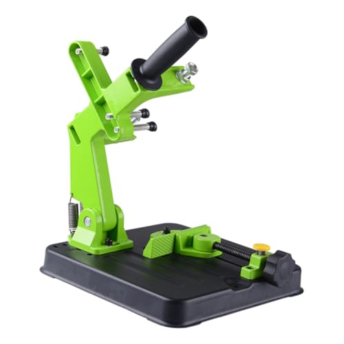 Support d'angle multifonction pour meuleuse 180-230 mm équerre robuste acier vert pour ponçage - 2