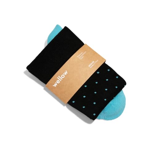 Image of Wellow Dots Collection Knee High Compression Socks 18-25 mmHg
