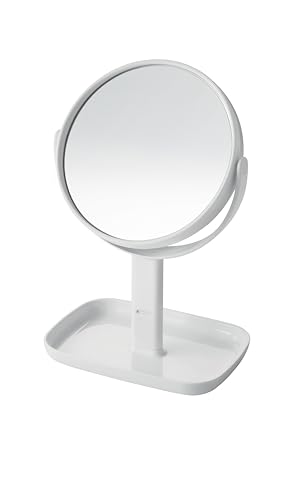 Miroir de maquillage blanc Tescoma 13 cm avec support de table stable - 2