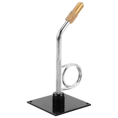 INOOMP Portable Fly Tying Vise Tool for Fishing Hook Binding with Clamp Mini Fly Fishing Accessories Tying Platform Lightweight Organizer for Outdoor Anglers