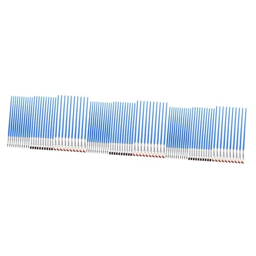 Gadpiparty 3 Series Lápiz Pincel Reutilizable Pinceles De Nylon De Múltiples Agujas Cepillo para Detalles De Nailon Cepillo De Pintura Conveniente Brocha El Plastico Azul 30 Piezas*3