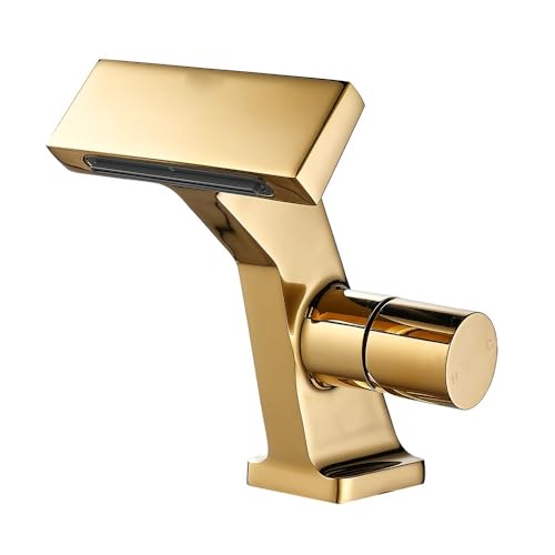 Mitigeur chaud-froid cascade pour moderniser un évier de salle de bain
