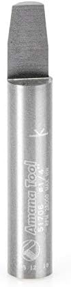 Amana Tool - 51706 Carbide Tipped Combination Flush & Bevel Trimmer 1/4 Dia x 3/8 x 1/4 In