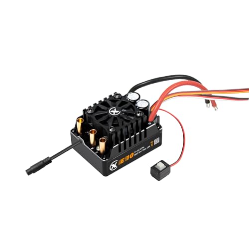 XC E10 Sensored Brushless ESC for RC Car, 2-4S Lipo,140A Continuous Current,5-10A、6.0/7.4V...