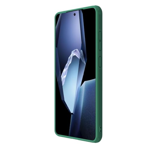 Image of PRITO Nilkin Classic Series Compatible for OnePlus 13-R (1+13R) Case with Camera Cover, [Camera Lens Protector] [Scratch-Resistant] [360 Full Protection] Shockproof Slim Phone Case (Green, 1+13R)