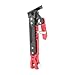 Motorcycle Foot Side Support Stand Universal Adjustable Aluminum Alloy Tripod Kickstand Foot Side Support Stand(Red), Car modifiion/retrofitting,Other modifiions