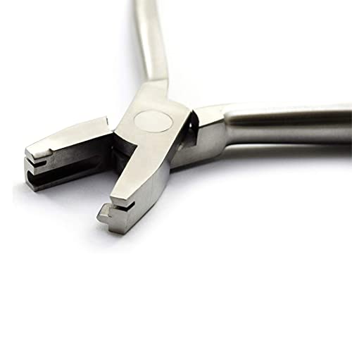 Medspo Professional Dental Pliers | Orthodontic Braces Wire Bending Loop Forming Pliers | Bracket Remover | Band Arch Wire Cutters (Clasp Bend) #TOP3