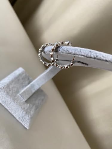 pisay takı & aksesuar Çelik Renkli Nazar Boncuklu Küpe - Görsel 5