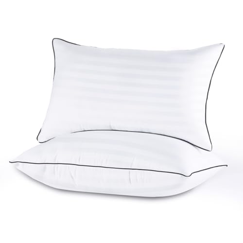 GOHOME Pillows Queen Size Set of 2 - Bed Pillows for Sleeping...