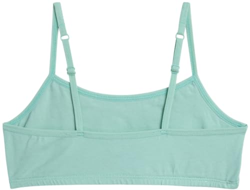 Rene Rofe Girls Underwear Set - 10 Piece Cotton Cami Bralette & Hipster Briefs Matching Training Bras & Panty Set (7-14)4