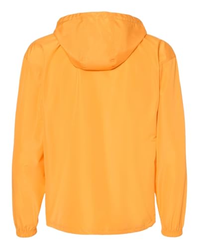 Champion CO200 Jaqueta masculina com capuz e zíper, leve, resistente ao vento e à água, com capuz aj