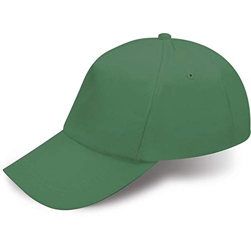 Super Offerta 10 Pz Cappello Bambino Con Visiera In Cotone Verde