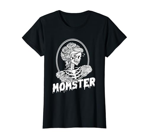 Momster Monster Mom Halloween Funny Gift For Moms T-Shirt
