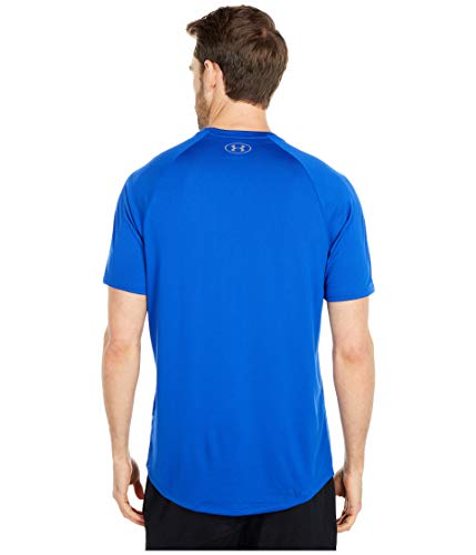 Under Armour Men's Tech 2.0 Short-Sleeve T-Shirt , Royal (400)/Graphite, Large Tall3