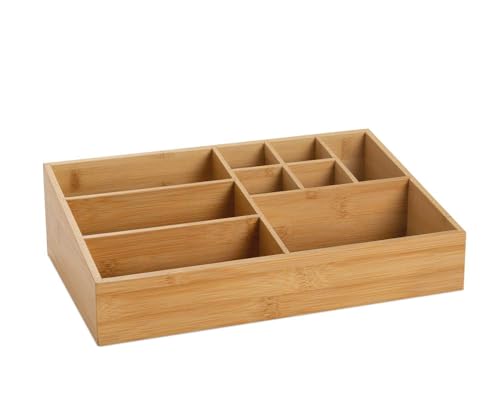 ORGANIZADOR DE BAMBÚ 33X21X9CM