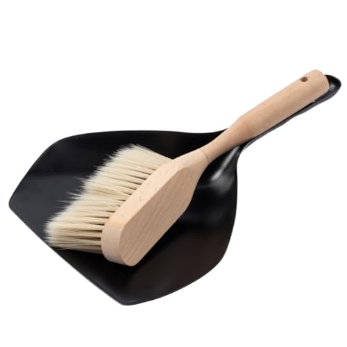 CORHAD 携帯用ミニほうきとちりとり 軽量で握りやすい人間工学設計 家やオフィス向け 携帯ちりり対応 卓上や床の掃除に 収納便利なコンパ