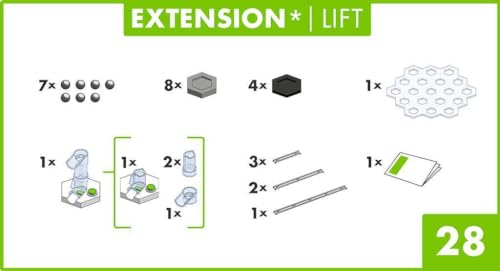Ravensburger GraviTrax: Lifter Expansion Set| Marble Run & STEM Toy for Boys & Girls Ages 8 & Up | Compatible with All GraviTrax Systems | Ranked No.1 Marble Run System in The U.S - image 6
