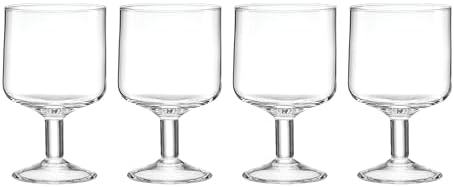 Lenox Tuscany Classics Stackable Wine Glasses, 12oz, Set of 4 | g...