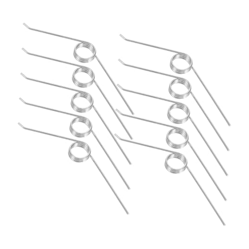 STOBAZA 10Pcs Trash Can Lid Spring Replacement Torsional Spring for Garbage Bin Lid Easy Install Accessory for Efficient Operation Compatible with Various Trash Bins