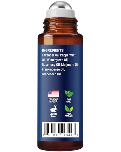 Muscle Ease Essential Oil Roll-On 10 ml - Pure Natural Blend for Sore Muscles, Aches & Recovery - Easy Roller for Athletes & Active Lifestyles - Nexon Botanics - Thumbnail 6