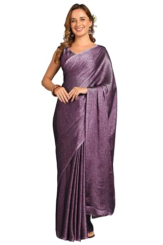 Image of MIRCHI FASHION Women Saree | Chiffon Batik Printed Breathable Regular Use Sari with Blouse