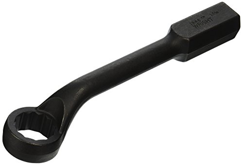 Striking Box Wrench 12 Point 45 Offset Handle Black 1 7/16