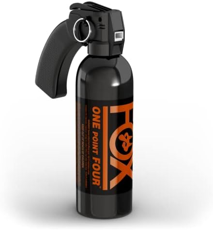 Fox Labs, 16 Ounce Pepper Spray, 1.4 Major Capsaicinoids 20 Foot Range, Pistol Grip, Fog Spray