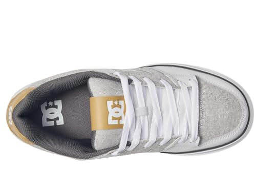 Image of DC Mens Pure Low Top Lace Up Casual Skate Shoe SneakerSkate Shoe