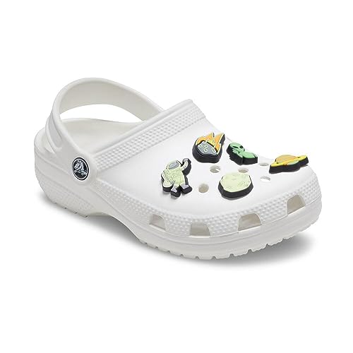Image of Crocs Unisex's Jibbitz Shoe Super Fun Kids Multi Pack, Charms for Girls and Boys, Space, 5 Pack
