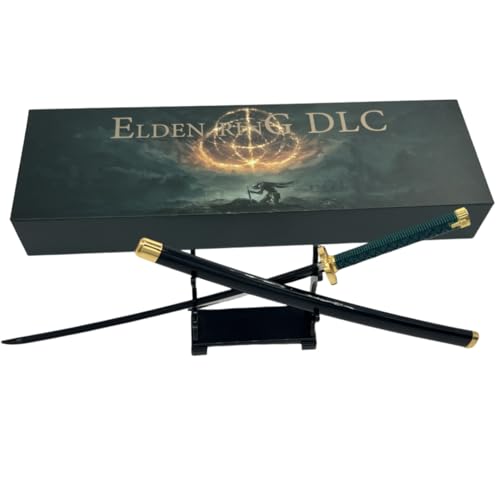 Elden Ring DLC Shadow of The Erdtree Samurai Uchigatana Kanata Upgrated Replica Martial Arts Ninja Weapons Game Collection Gift Desk Decor GiftboxVersion - Thumbnail 5
