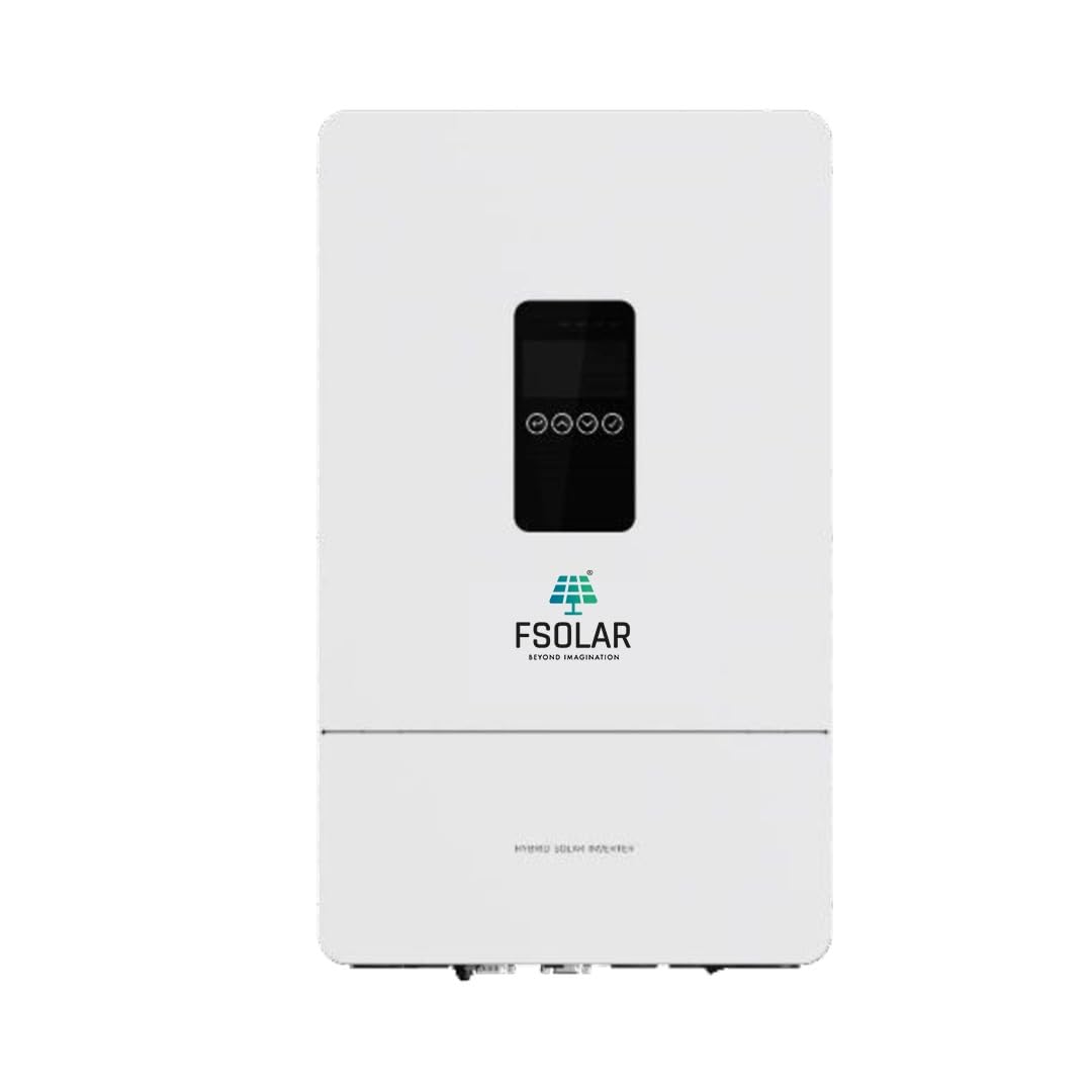 Fsolar Hybrid Solar Inverter 6000VA 48V With MPPT Solar Charge Controller 6000W Parallel Connection Pure Sine Wave ATLANTIC F6
