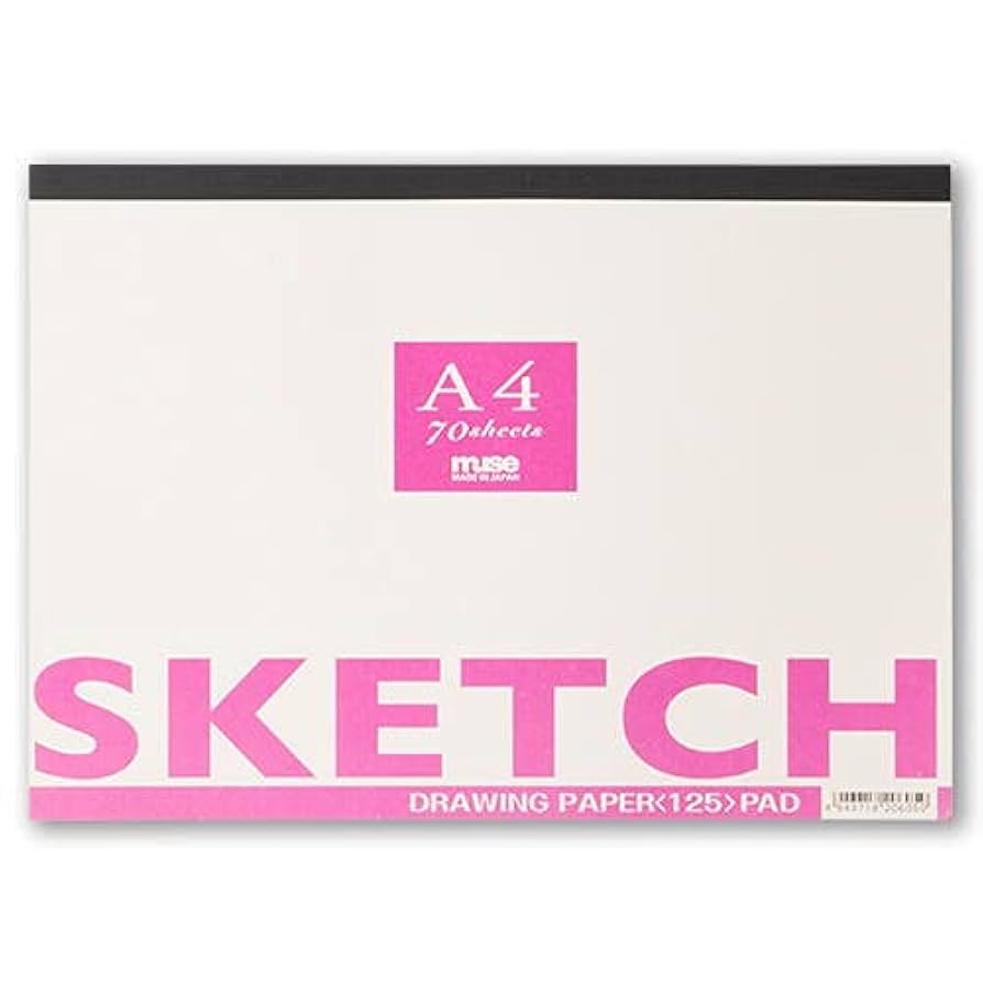 Amazon.co.jp: ミューズ 画用紙 ザ・スケッチ A4 スケッチブック