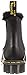 Dr. Martens Women's 2976 Leonore Boots, Dark Grey, 7 Medium US